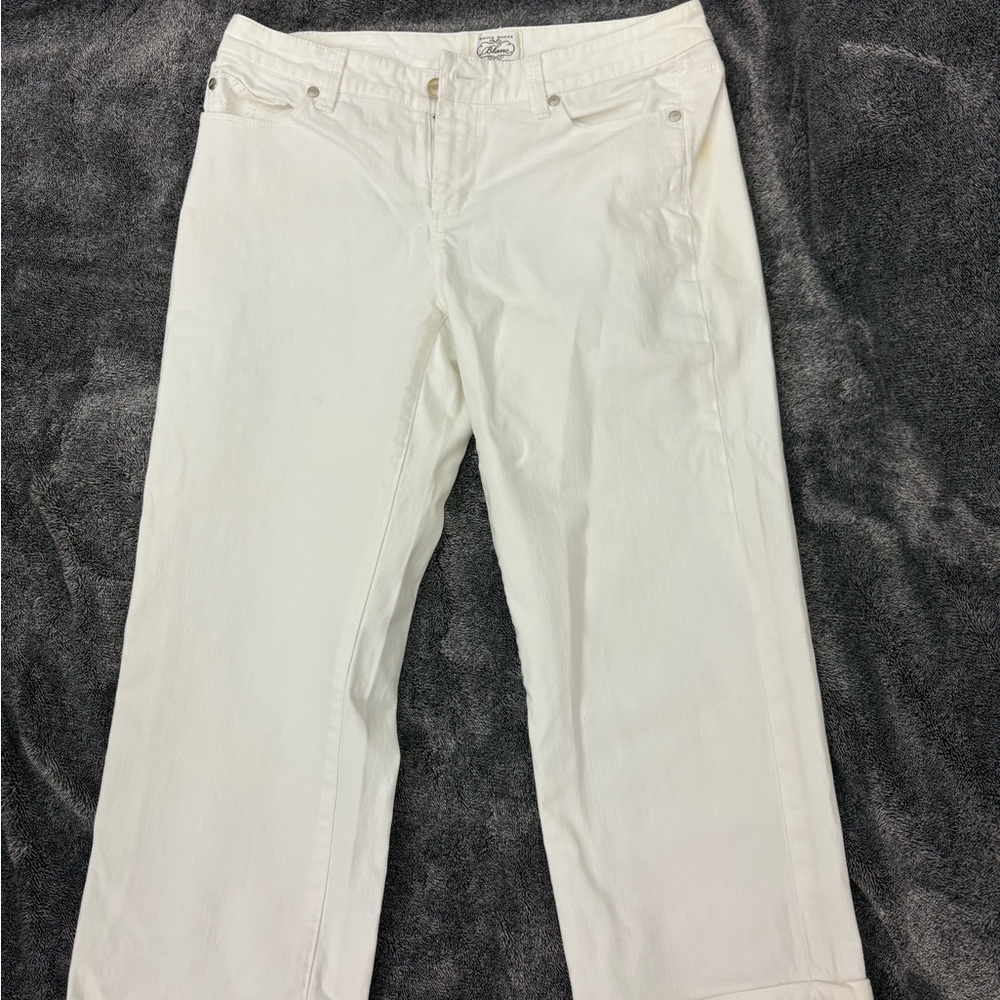White House Black Market Ivory Pants
